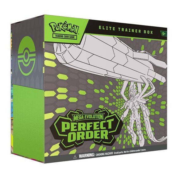 Pokemon Other - Pokemon - Pokémon Mega Evolution S3 Perfect Order Elite Trai Green